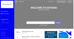 Desktop Screenshot of estonia.dreamapply.com